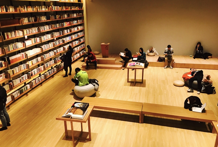 Library PVC lock flooring